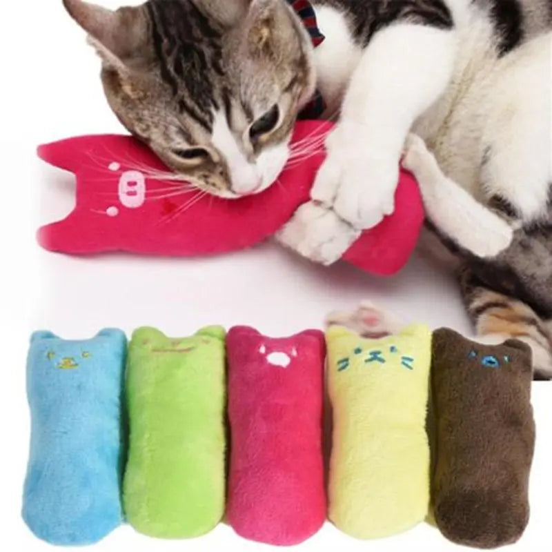 Juguete de Catnip para Gatos – Almohada Interactiva Antiestrés