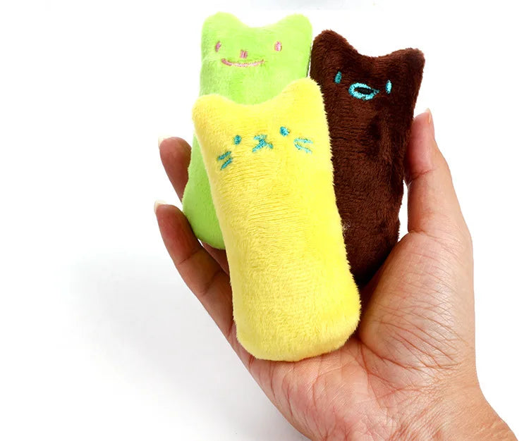 Juguete de Catnip para Gatos – Almohada Interactiva Antiestrés