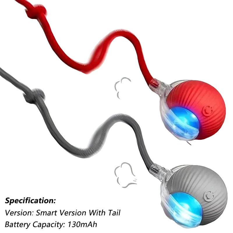Pelota Inteligente para Gatos – Juguete Automático con Movimiento, Sonido y Sensor