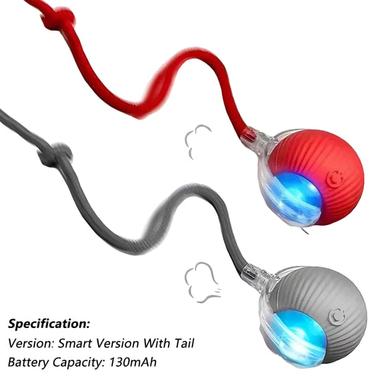 Pelota Inteligente para Gatos – Juguete Automático con Movimiento, Sonido y Sensor
