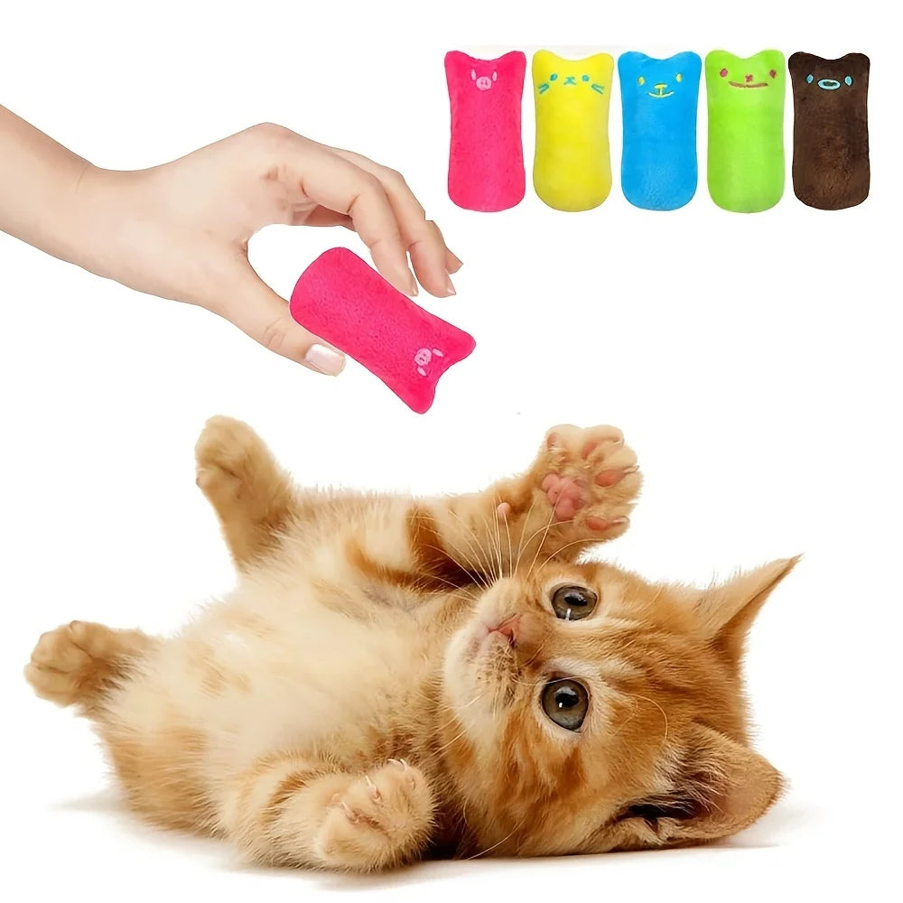 Juguete de Catnip para Gatos – Almohada Interactiva Antiestrés