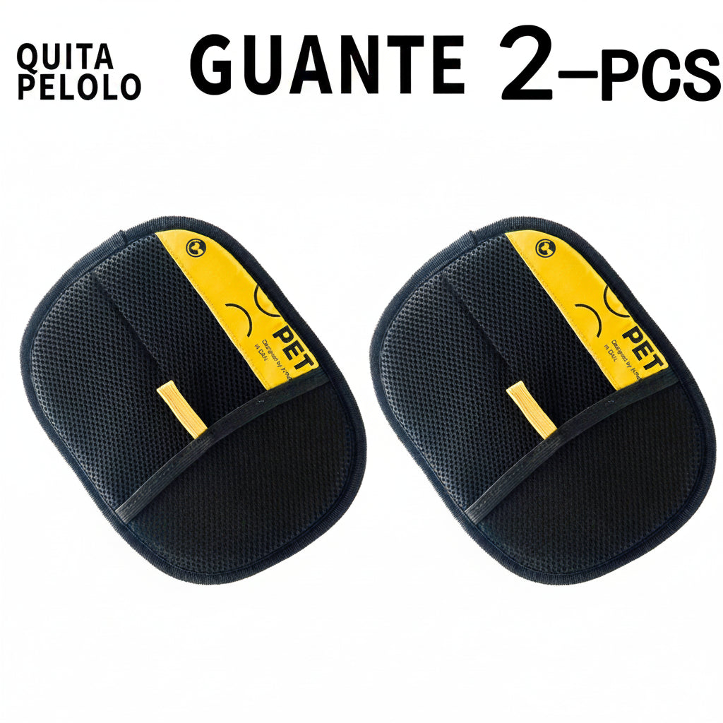 Guante Quitapelos para Gatos  Reutilizable – Removedor de Pelo para Sofá, Ropa y Coche | Limpieza Rápida y Ecológica