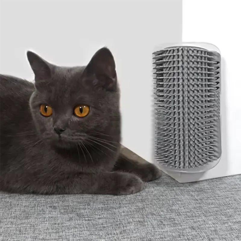 Cepillo para Gatos – Removedor de Pelo y Masajeador Suave