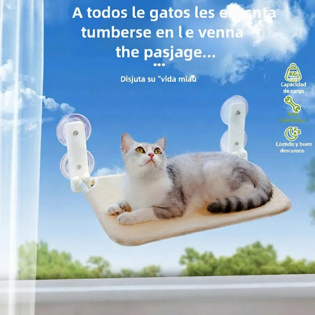 Cama para Gatos Suave y Transpirable